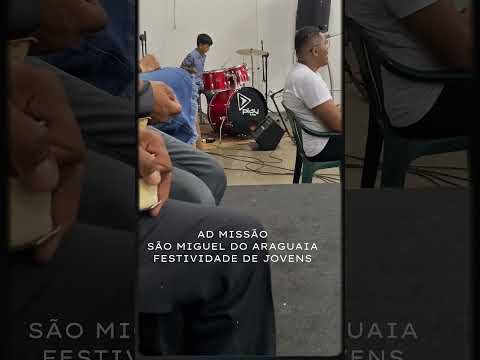 PB Henrique Gomes. Pregando na AD MISSÃO em São Miguel do Araguaia  festividade de jovens