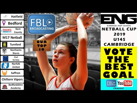 ENG Sports UK U14s Netball Cup - Eastern Finals  - Cambridge - Vote The Best Goal out of FBL's picks