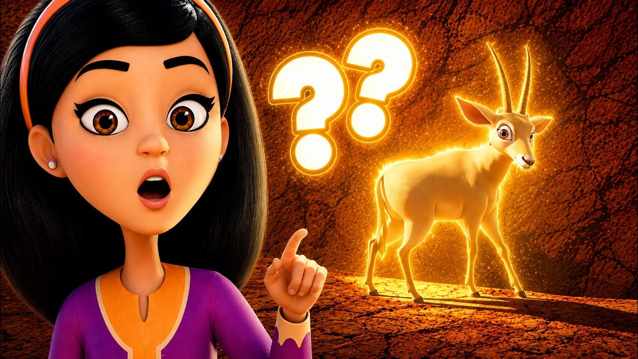 سر المها الذهبي… حقيقة أم خيال؟ 🦌✨| مغامرات منصور