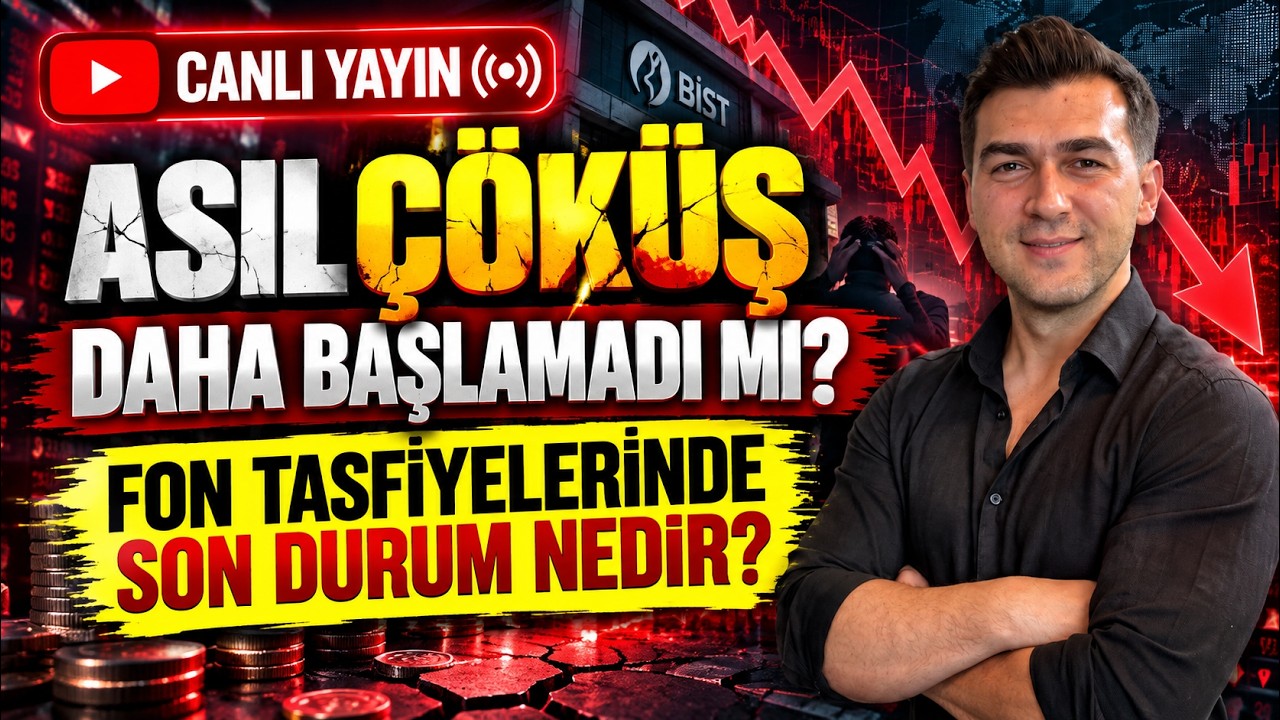 🔴 BURADAN DAHA AŞAĞISI VAR MI? ASIL ÇÖKÜŞ GELMEDİ DİYORLAR | CANLI YAYIN