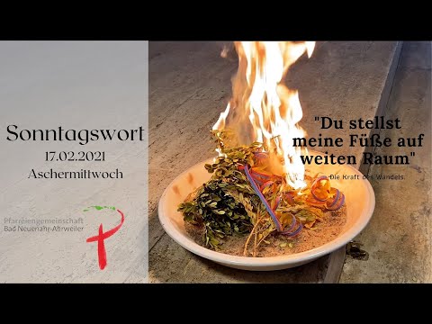 59 Sonntagswort 17.02.2021 - Aschermittwoch
