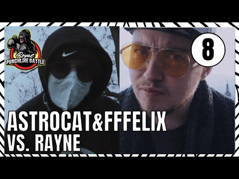 Astrocat x FFFelix feat. Ziegenmann vs. Rayne - 8tel-Finale Hinrunde I Video Battle Rap