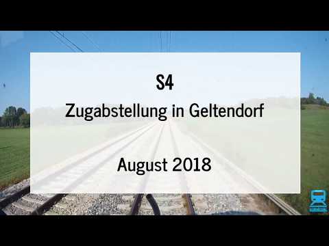 [Abstellung] Führerstandsmitfahrt 2018 S-Bahn München * S4 Zugabstellung Geltendorf