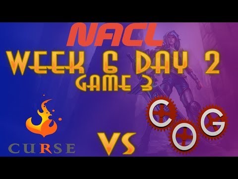 || Team Curse vs COGnitive Gaming || NACL Week 6 Day 2 Game 3 || HD