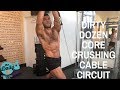 DIRTY-DOZEN CORE-CRUSHING CABLE CIRCUIT | BJ Gaddour Cable Abs Workout