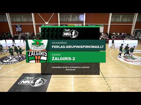 7bet-NKL apžvalga: Vilkaviškio „Perlas-Grupinispirkimas.lt“ – Kauno „Žalgiris-2“ [2025-04-06]