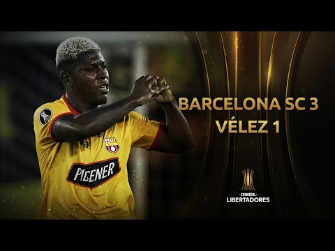 Barcelona SC vs. Vélez Sarsfield [3-1] | RESUMEN | Octavos de Final | Vuelta | CONMEBOL Libertadores