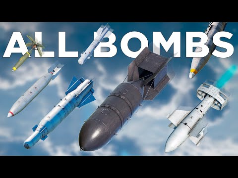All Bomb Types in War Thunder