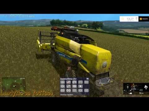 Farming Simulator 15 on Coldborough planning the harvest