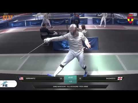 Madrid World Cup 2022 SMS - L8 - Dershwitz USA v S Bazadze GEO