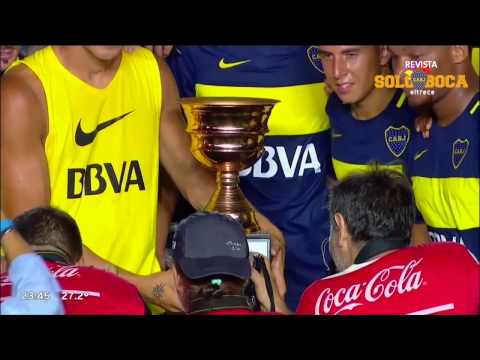 Colon 1 - Boca 2. Partido Amistoso. 2017.