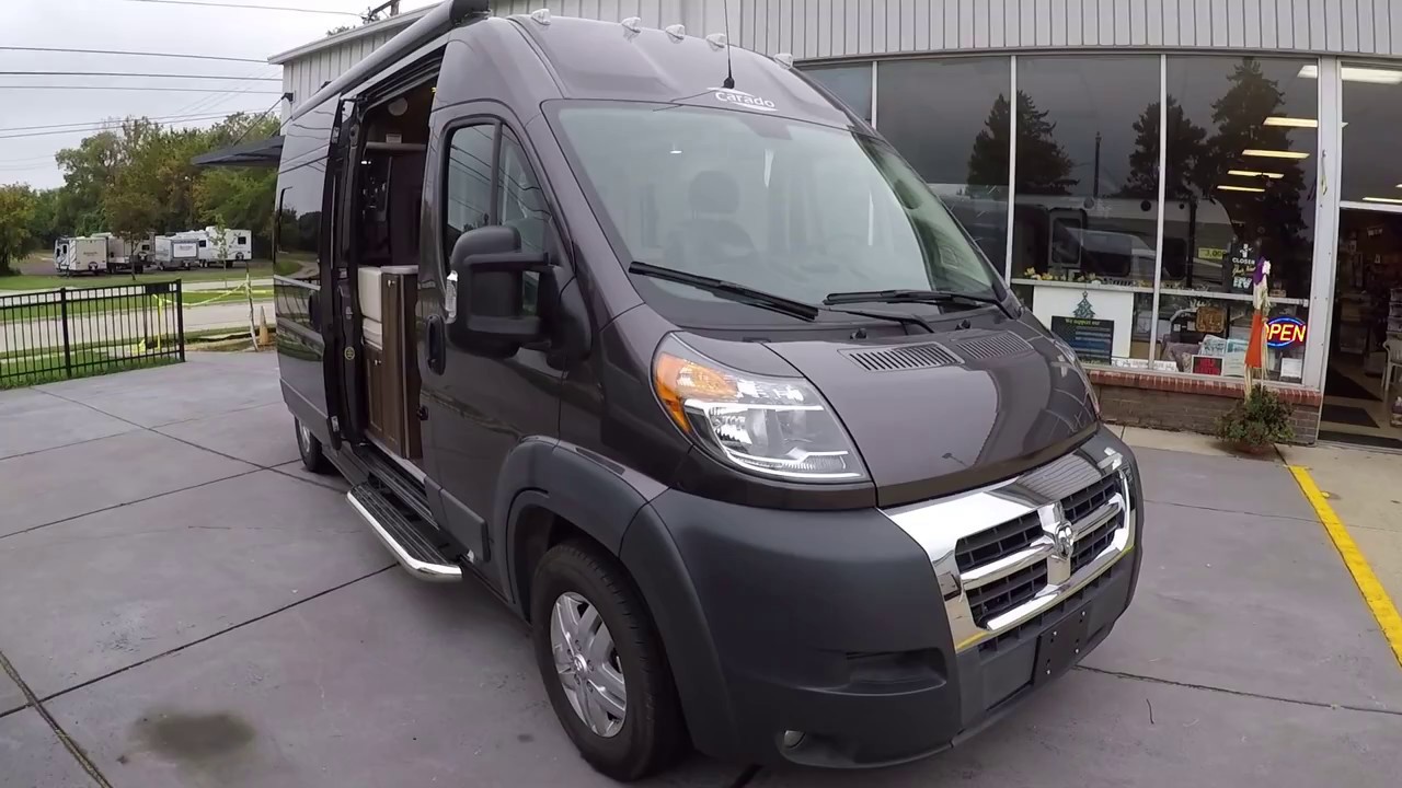 2019 Carado Banff Camper Van Rental in Los Angeles, California Walkthrough