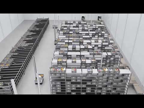 Automated Order Buffer & Dispatch Solutions | 3D Animation | Explainer | Brightpick