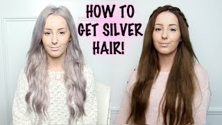 How To: Silver Hair Tutorial! | by tashaleelyn