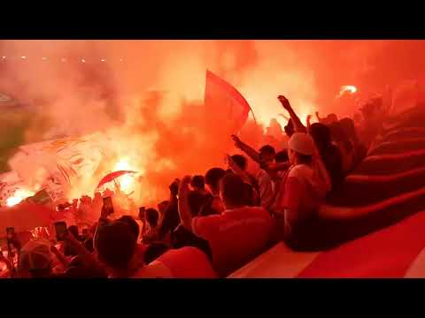 "salida de Marginales ❤️" Barra: Los Marginales &bull; Club: Curicó Unido