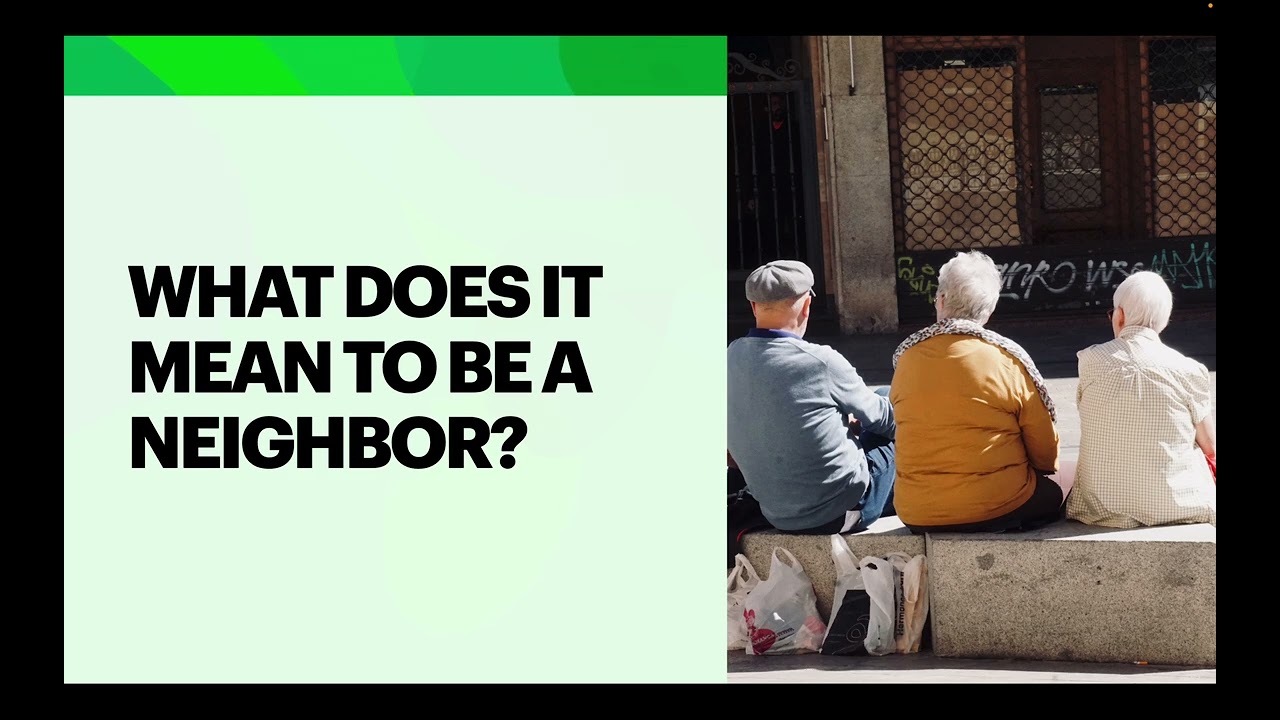 Video still from A Parliament of Neighbors