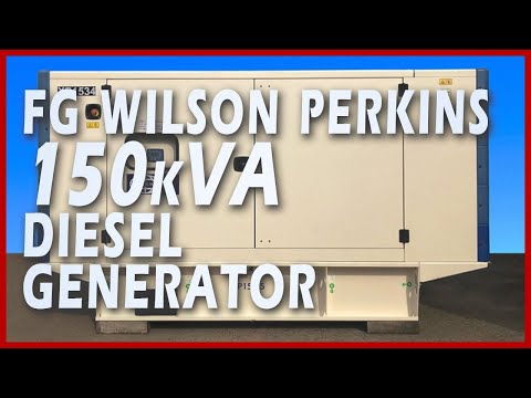 FG Wilson Perkins Diesel Generator 150kVA – XP1534 Test #perkins | #fgwilson Authorised Dealer