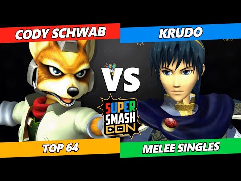 SSC 2023 - Cody Schwab (Fox) Vs. Krudo (Sheik) Smash Melee Tournament