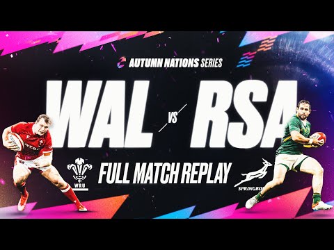 FULL MATCH REPLAY 📺 | 2021 | WALES V SOUTH AFRICA | AUTUMN NATIONS SERIES