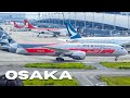 ️ PURE MAGIC Planes Spotting At FLOATING AIRPORT Osaka Kansai International Airport KIX RJBB