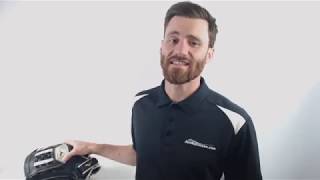 Video thumbnail: Mizuno MVP Prime SE 14'' Slowpitch Softball Glove: GMVP1400PSES8  Black/Gold