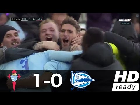 Celta Vigo vs Deportivo Alavés 1-0 All Goals & Highlights - La Liga Santander 15/01/2017