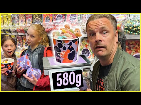 Kerää karkkia tasan 500g ja voita 500€! 🍭💰