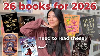 26 books I NEED to read in 2026 ⭐️ | bookmas day 7📚❄️
