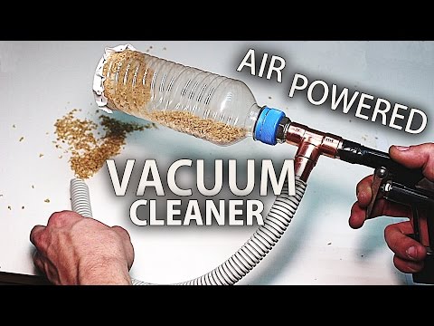 How to Make an Air Powered Mini Vacuum Cleaner -...