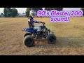 1995 Yamaha Blaster 200 - Raw Power and Roaring Sound