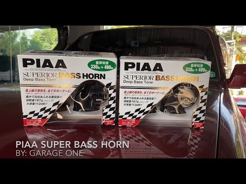 GarageOne: 2pairs PIAA Superior Bass Horn Upgrade and Sound Check (LOUD) #Shorts