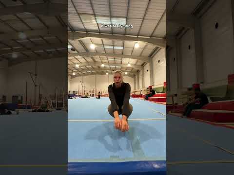 Trying adult gymnastics #shorts