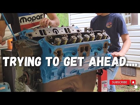 318 Engine Build: Cylinder Heads #mopar #budgetbuild #dodge #d150 #hardheadgarage