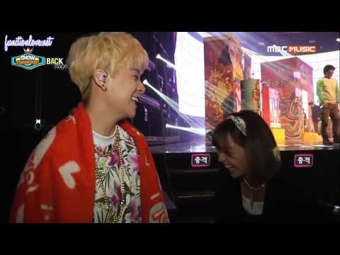 [ENG SUB] 150301 Amber+Luna Show Champion Backstage Cut