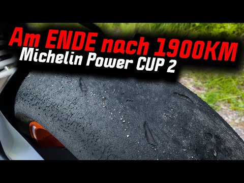 Michelin Power Cup 2 nach 1900KM AM ENDE! - Laufleistung - Fazit - Grip (4K) KTM 1290 Superduke R