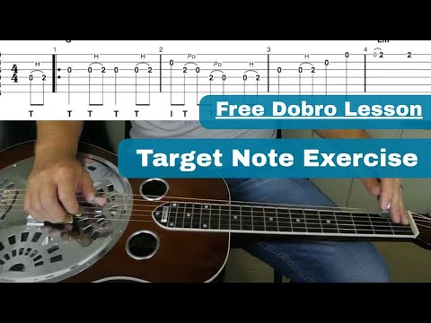 Free Dobro Lesson | "Target Note Exercise"