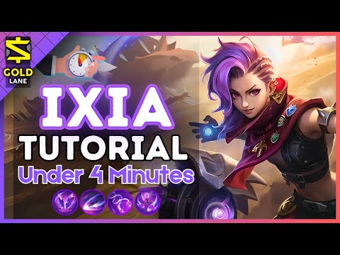 4-Minute Ixia Tutorial in the Gold Lane || (MLBB S38) 2025