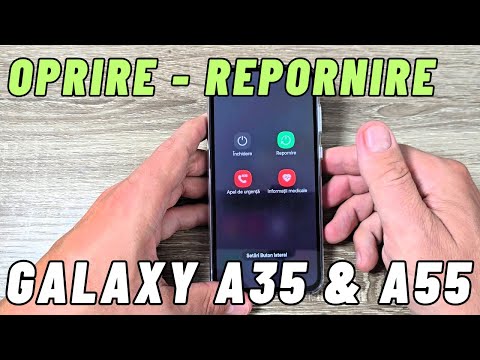 Shutdown - Restart Samsung Galaxy A35 & A55
