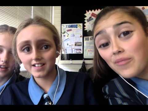 first video, lol. feat. lola and ruby