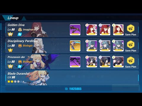 [Honkai impact 3] Ex Abyss RL (405D):Husk Nihilius (846-847 Pts):Ft Aponia S2