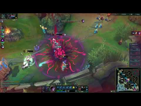 Highlight: League Of Legends Zyra Vayne VS Neeko Aphelios