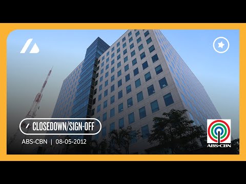 ABS-CBN - Closedown/Sign-off (08.05.2012)