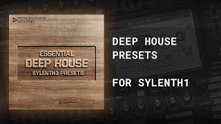 Video thumbnail for CFA-Sound - Essential Deep House Sylenth1 Presets by CFA-Sound