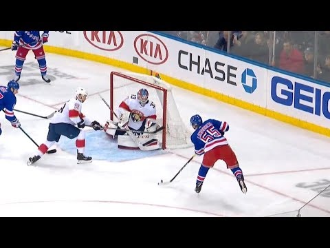 Ryan Lindgren first NHL goal | 11/10/19 [60fps HD]