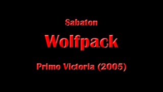 Sabaton - Wolfpack (Lyrics English &amp; Deutsch)