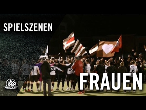 FC St. Pauli - Hamburger SV (Halbfinale, Pokal der 1. Frauen 2015/2016) - Spielszenen | ELBKICK.TV