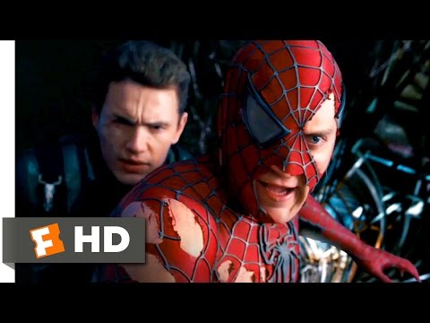 Spider-Man 3 (2007) - Spider-Man & Goblin vs. Sandman & Venom Scene (9/10) | Movieclips