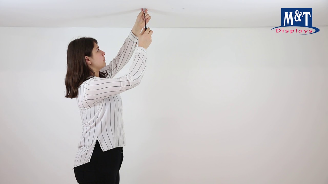 Double Sided Snap Frame Floor Hanger