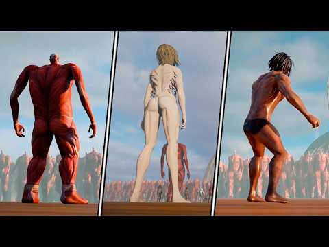 ALL Characters vs 1.000.000. Colossal Titans - The Rumbling №5