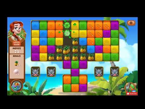 Lost Island Blast Adventure Level 1158 NO BOOSTERS - A S GAMING